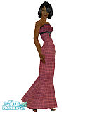 Sims 1 — Garcelle - 3 by frisbud — Based on a photo of actress Garcelle Beauvais at the 4th annual TV Guide after party
