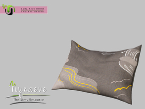 Sims 3 — Aura Kids Pillow by NynaeveDesign — Aura Kids Room - Pillow Located in: Decor - Rugs Price: 141 Tiles: 1x1