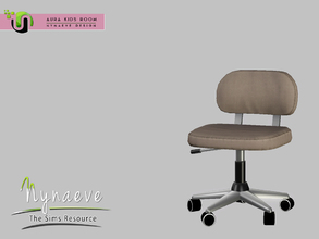 Sims 3 — Aura Kids Desk Chair by NynaeveDesign — Aura Kids Room - Desk Chair Located in: Comfort - Desk Chairs Price: 541