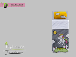Sims 3 — Aura Kids Bedding by NynaeveDesign — Aura Kids Room - Bedding Mix and match it with the Aura Bedframe Located