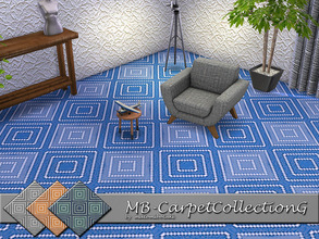 Sims 4 — MB-CarpetCollectionG by matomibotaki — MB-CarpetCollectionG, modern carpet with geometric design, comes in 4