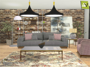 Sims 4 — Baltimore Living Room by ArtVitalex — - Baltimore Living Room - ArtVitalex@TSR, Apr 2018 - All objects three has