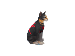Sims 4 — Bat sull sweater with DI  fashion logo by DI_Fashions — A bat skull sweater for your elderly cats and for you