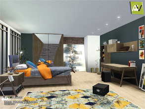 Sims 3 — Siena Young Bedroom by ArtVitalex — - Siena Young Bedroom - ArtVitalex@TSR, Apr 2018 - All objects are