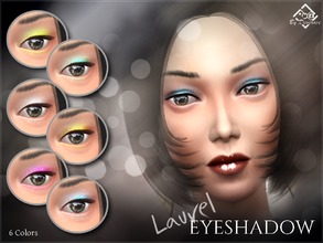 Sims 4 — Laurel Eyeshadow by Devirose — Beautiful soft colors, with glitter.Delicate shades but with bright colors.