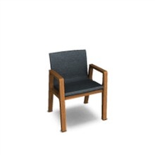 Sims 3 — kardofe_Millennial Dining Room_DiningChair by kardofe — Dining chair in wood and with upholstered seats and