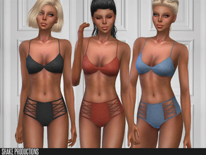 Sims 4 — ShakeProductions 122-2 by ShakeProductions — Swimwear 12 Colors Handpainted