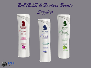 Sims 4 — Bauble B&C SHINE Shampoo by RightHearted — Tempting freshness meets pampering care. Turn an everyday shower