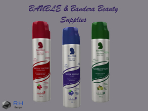 Sims 4 — Bauble B&C Hair Spray by RightHearted — Give your hair a boost with our BAUBLE extra care Hair Spray! It