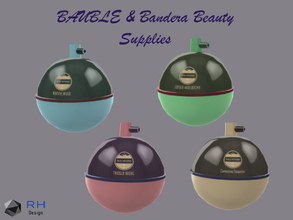 Sims 4 — Bauble B&C Round Cologne by RightHearted — An all time wear fragrance with pleasant, sweet notes for both