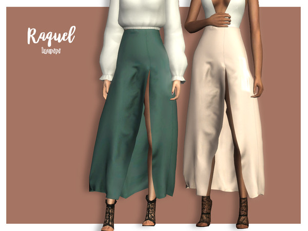 Sims 4 — Raquel Skirt by laupipi2 — New skirt with a new custom mesh. -6 Swatches -All LODs -Custom Shadow