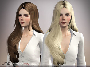 Sims 3 — WINGS HAIR TS3 OE0208 F by wingssims — S4 conversion All LODs Smooth bone assignment hope you like it