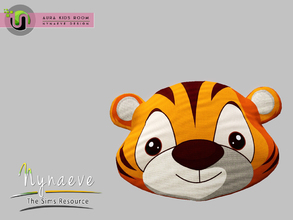 Sims 3 — Aura Tiger Pillow by NynaeveDesign — Aura Play Room Decor - Tiger Pillow Located in: Kids - Miscellaneous Decor