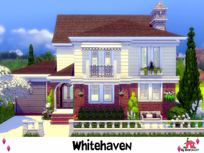Sims 4 — Whitehaven - Nocc by sharon337 — Whitehaven is a Family Home built on a 30 x 20 lot. Value $150,134 It has 3