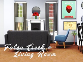 Sims 3 — False Creek Living Room by pyszny16 — False Creek Livingroom is another interior of the project False Creek. Is