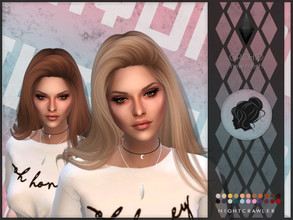 Sims 4 — Nightcrawler-Orchid by Nightcrawler_Sims — NEW HAIR MESH T/E Smooth bone assignment All lods Ambient occlusion