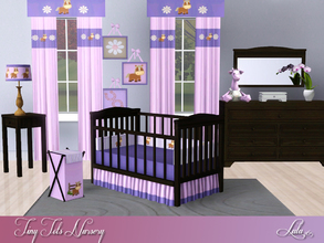 Sims 3 — Tiny Tots Nursery  by Lulu265 — A sims 3 conversion of the Sweet Toddler Bedroom Set. Set includes a crib , not