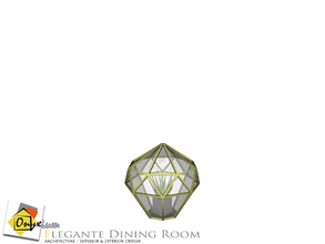 Sims 4 — Elegante Terrarium Cage by Onyxium — Onyxium@TSR Design Workshop Dining Room Collection | Belong 2018 Year