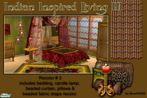 Sims 2 — Indian Inspired Living III RC3 by Simaddict99 — The third recolor for the 3rd set in my \"Indian Inspired