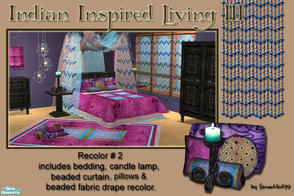 Sims 2 — Indian Inspired Living III RC 2 by Simaddict99 — Second recolor for the 3rd set in my "Indian Inspired