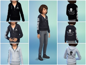 Sims 4 — Jolly Roger Sweat for Children by Nerwen6662 — You can now show your beliefs in the Sims ! - base game