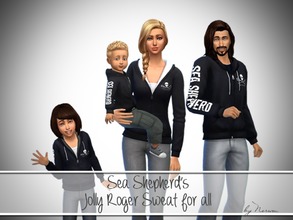 Sims 4 — Jolly Roger Sweat for all by Nerwen6662 — You can now show your beliefs in the Sims ! - base game compatible -