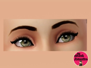 Sims 3 — AG eyeliner 2018 by elisaeli1 — AG eyeliner 2018. Ariana Grande eyeliner 2018 made by me the sim in photo is my