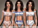 Sims 4 — Sunny Days Bikini by Black_Lily — YA/A/Teen 3 Styles New item