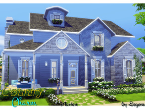Sims 4 — Morton by Degera — Country charm - Lovely family home featuring four bedrooms, four bathrooms, kitchen, dining