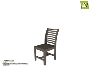 Sims 4 — Hampton Dining Chair by ArtVitalex — - Hampton Dining Chair - ArtVitalex@TSR, May 2018