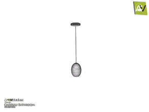 Sims 4 — Chateau Ceiling Lamp Short by ArtVitalex — - Chateau Ceiling Lamp Short - ArtVitalex@TSR, May 2018