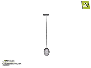 Sims 4 — Chateau Ceiling Lamp Medium by ArtVitalex — - Chateau Ceiling Lamp Medium - ArtVitalex@TSR, May 2018