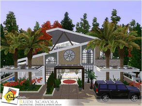 Sims 3 — Rudi Scavola by Onyxium — On the first floor: Living Room | Dining Room | Kitchen | Bathroom | Adult Bedroom |
