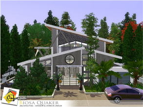 Sims 3 — Biosa Quaker by Onyxium — On the first floor: Living Room | Dining Room | Kitchen | Bathroom | Adult Bedroom |