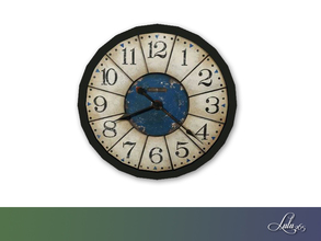 Sims 4 — Toddler Boys Bedroom Wall Clock  by Lulu265 — Part of the Toddler Boys Room Set 