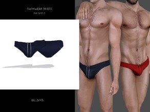 Sims 3 — Swimwear Briefs by Bill_Sims — New Mesh All LOD's and Morphs Male, Young adult/Adult Swimwear/Sleepwear