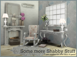 Sims 4 — Some more Shabby Stuff by Angela — Some more Shabby Stuff, A collection of shabby items matching the recolored