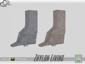 Sims 4 — Living Zhylon Hood Mid Wall height by BuffSumm — Part of the *Livingroom Zhylon Set* Created by BuffSumm @ TSR