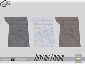 Sims 4 — Living Zhylon Stony Rug by BuffSumm — Part of the *Livingroom Zhylon Set* Created by BuffSumm @ TSR
