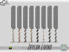Sims 4 — Living Zhylon Speaker by BuffSumm — Part of the *Livingroom Zhylon Set* Created by BuffSumm @ TSR