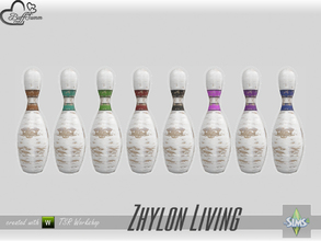 Sims 4 — Living Zhylon Bowling Pin by BuffSumm — Part of the *Livingroom Zhylon Set* Created by BuffSumm @ TSR