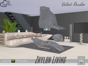 Sims 4 — Zhylon Livingroom Recolor Set by BuffSumm — A recolor of some parts of the Zhylon Livingroom Set...