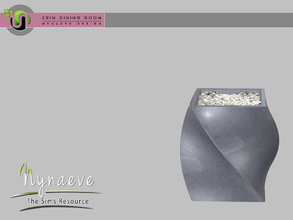 Sims 4 — Erin Vase - Large by NynaeveDesign — Erin Dining Room Decor - Large Vase Located in: Decor - Miscellaneos Price:
