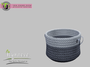 Sims 3 — Erin Basket by NynaeveDesign — Erin Dining Room Decor - Basket Located in: Decor - Miscellaneous Price: 226
