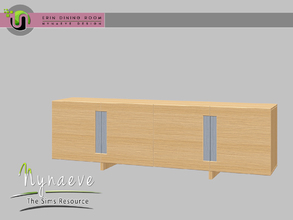 Sims 3 — Erin Sideboard by NynaeveDesign — Erin Dining Room - Sideboard Located in: Surfaces - Miscellaneous Price: 526