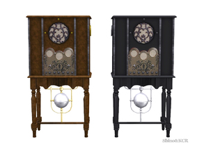 Sims 4 — Living Steampunk - Stereo by ShinoKCR — crafted by hand and heart Furniture for your Steampunk Home animated