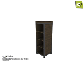 Sims 4 — Everett Industrial Shelf by ArtVitalex — - Everett Industrial Shelf - ArtVitalex@TSR, Jun 2018
