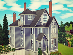 Sims 3 — Laperal House by Kevs_Creative —  This house is known as the White House and its scary stories in The