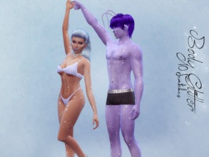Sims 4 — Body Glitter by Reevaly — 10 Swatches. For Male and Female. Teen to Elder.