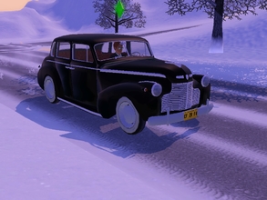 Sims 3 — Chevrolet Sedan 1940 by grandscorpion2 — The Chevrolet Sedan is a 4-Door class vehicle, power 85hp. This is a